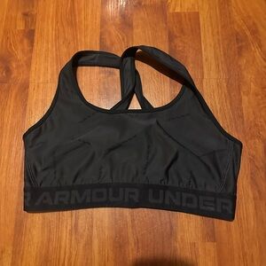 Under Armour Women's Black Sports Bra size L